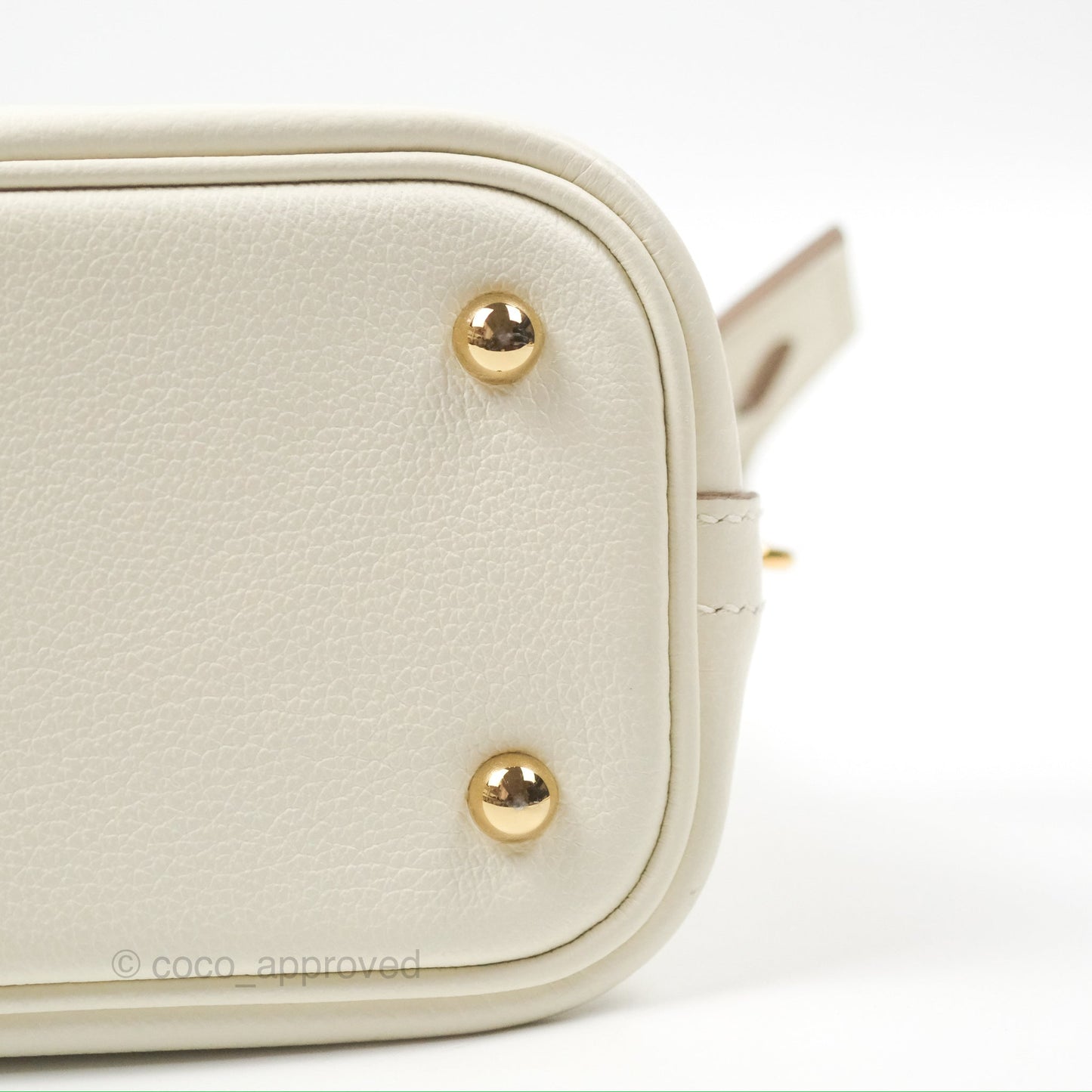 Hermès Bolide 1923 25 Mushroom 0T/Biscuit 48 Evercolor Gold Hardware