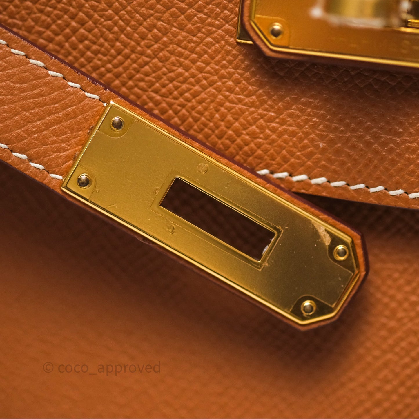 Hermès Kelly 28 Sellier Gold 37 Epsom Gold Hardware