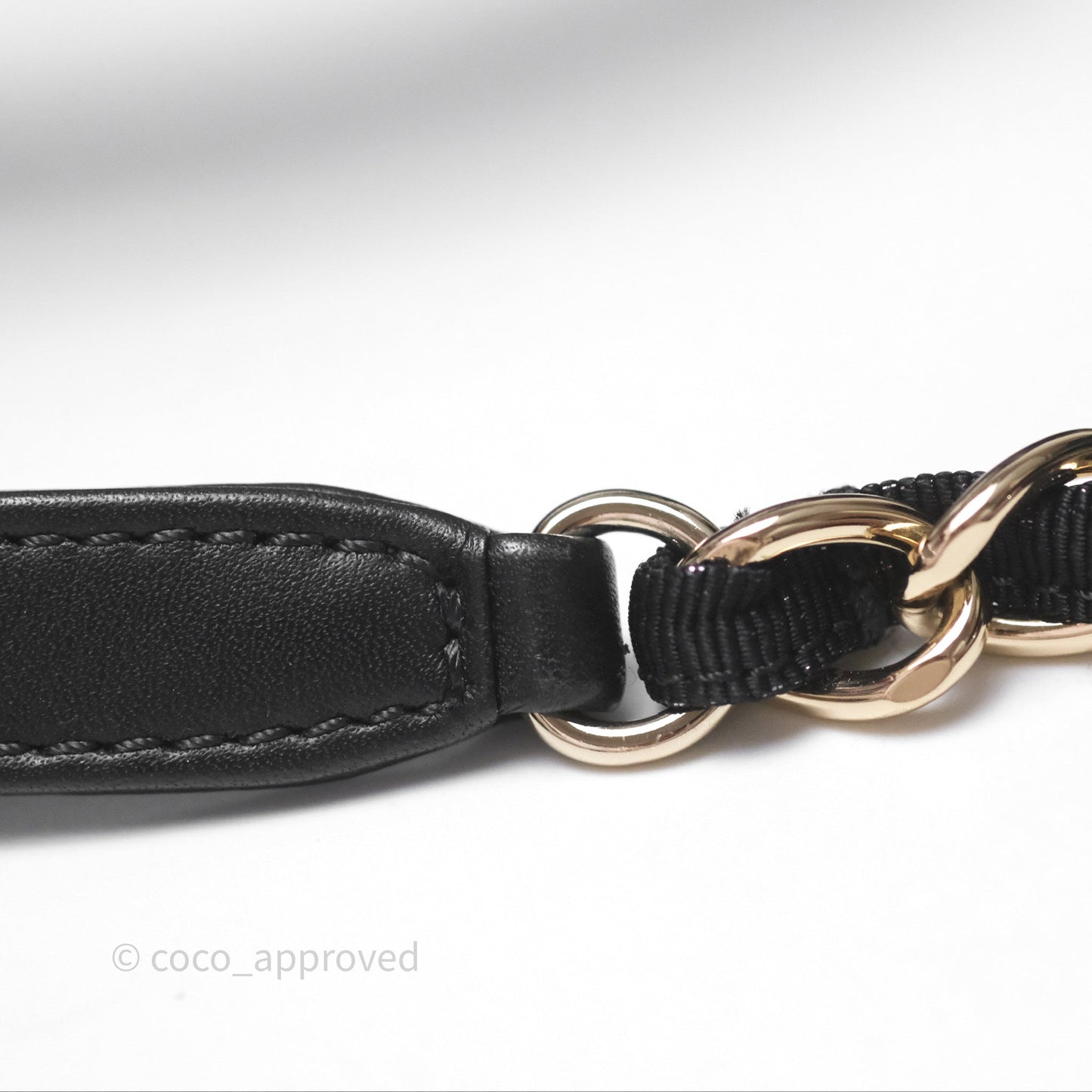 Chanel Large Deauville Glitter Black Grey Raffia Gold Hardware