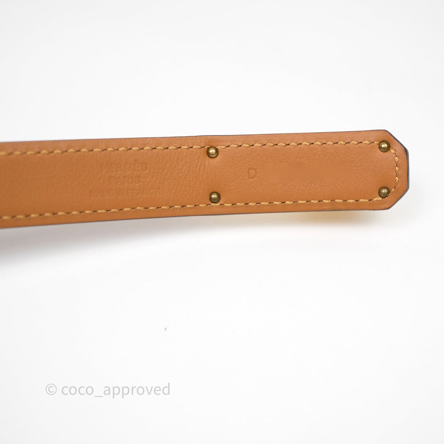Hermès Kelly Buckle Belt Gold 37 Epsom Gold Hardware