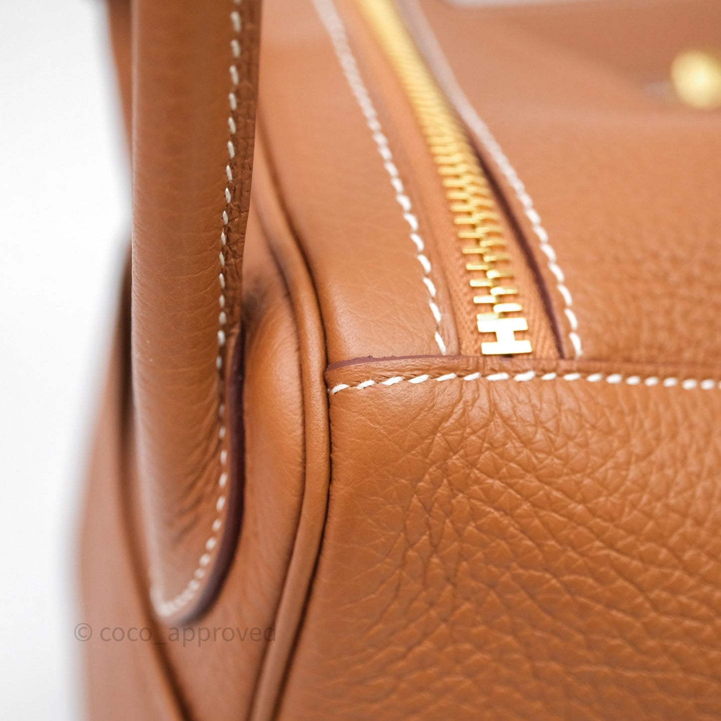 Hermès Lindy 30 Gold 37 Clemence Gold Hardware
