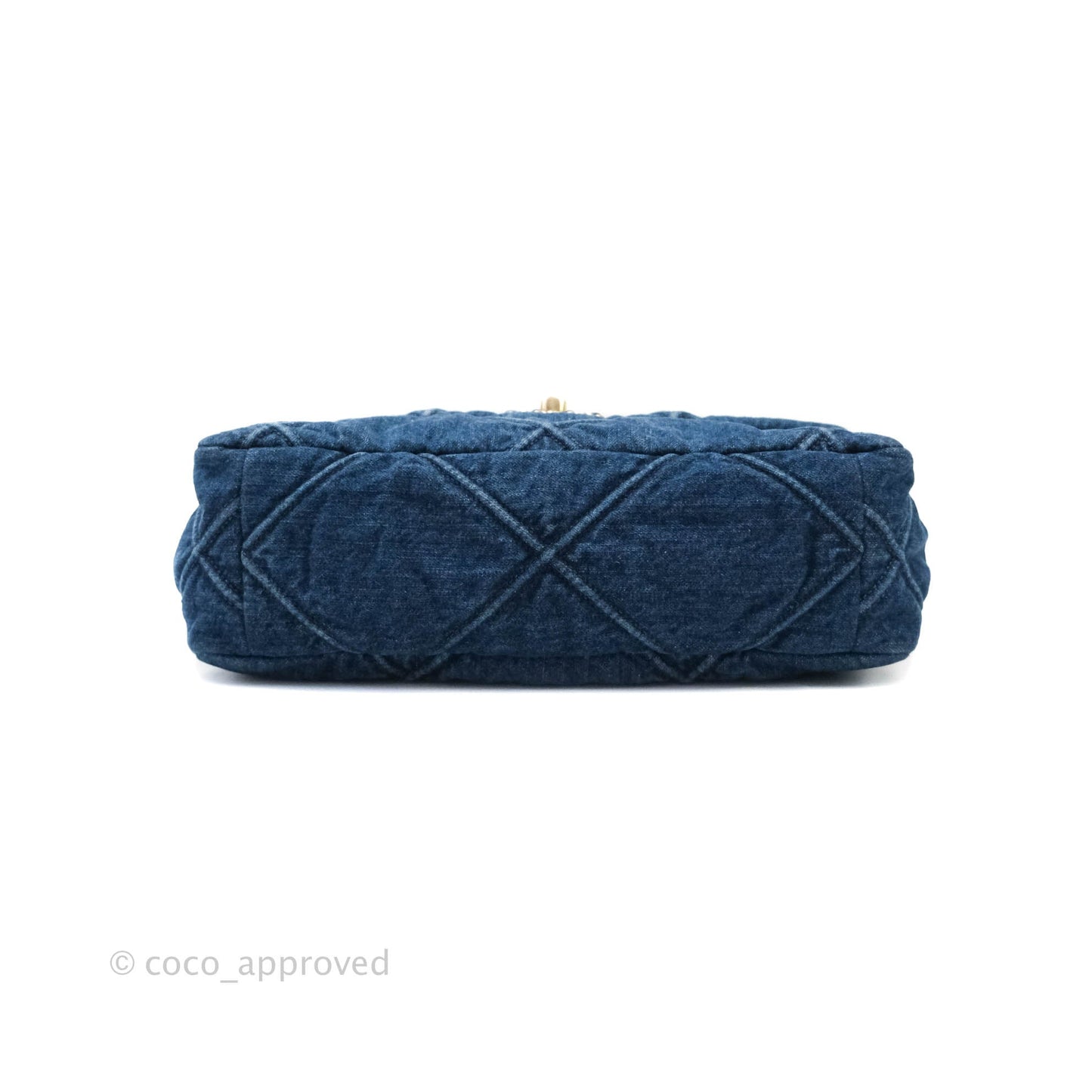 Chanel 19 Medium Dark Denim Mixed Hardware
