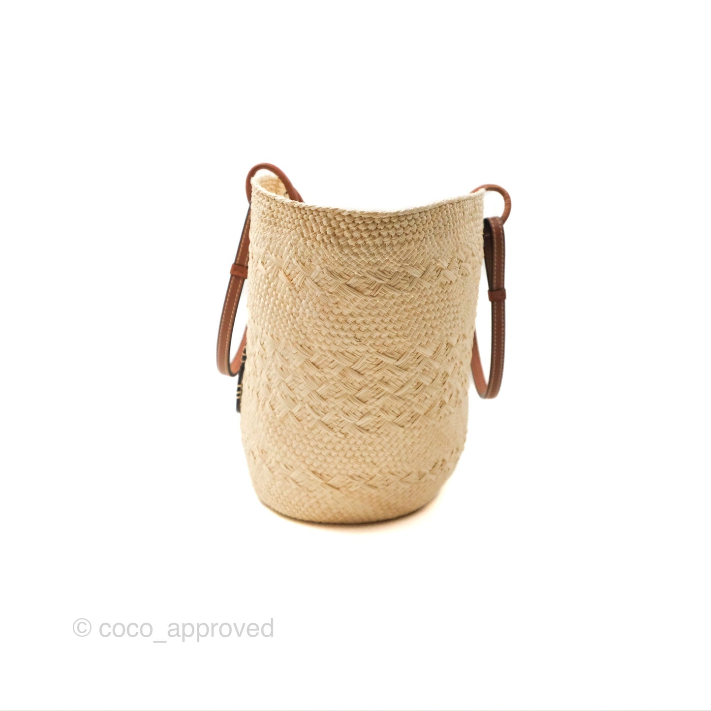 Loewe x Paula’s Ibiza Woven Anagram Basket Bag Natural/Tan