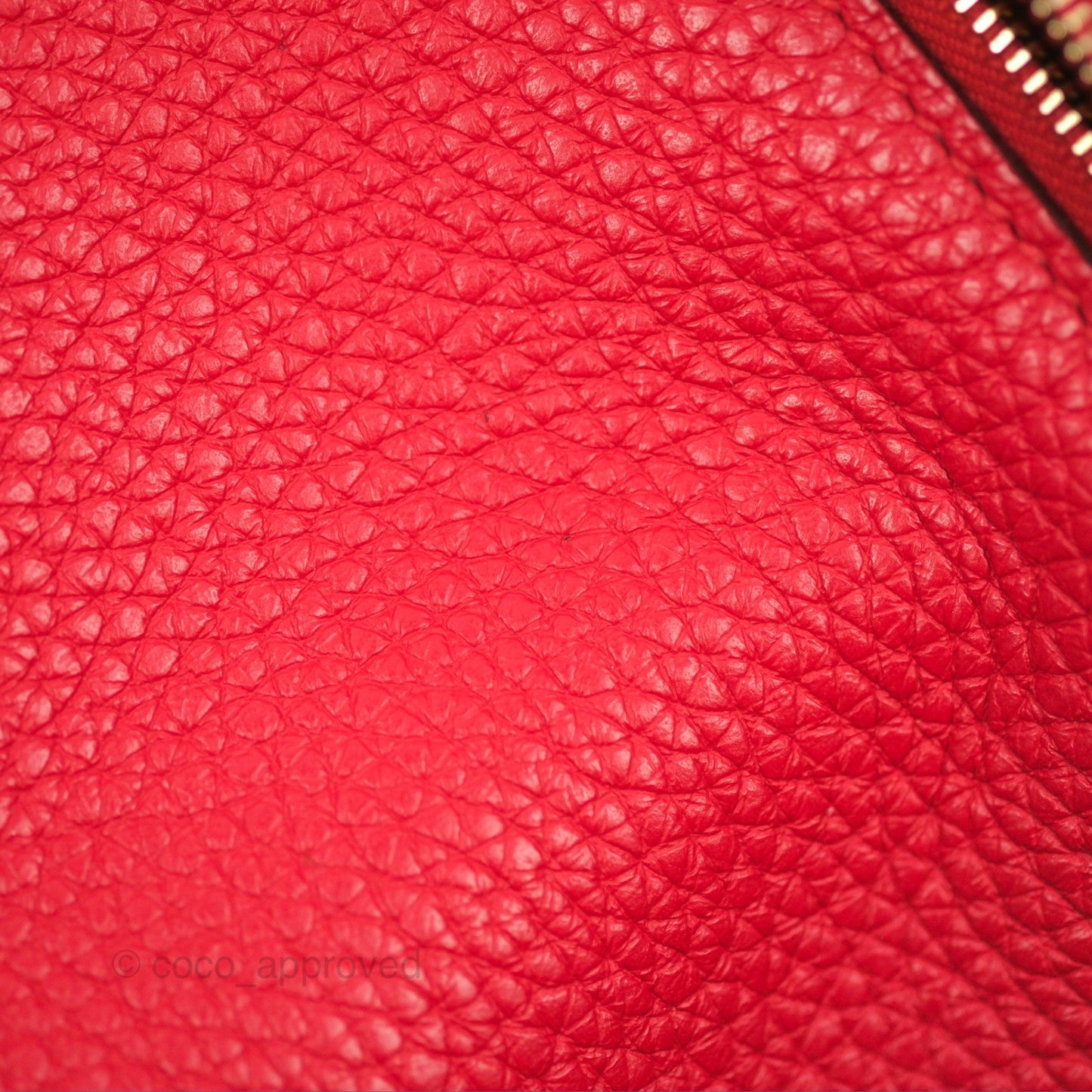 Hermès Lindy 26 Rouge Tomate Clemence Gold Hardware