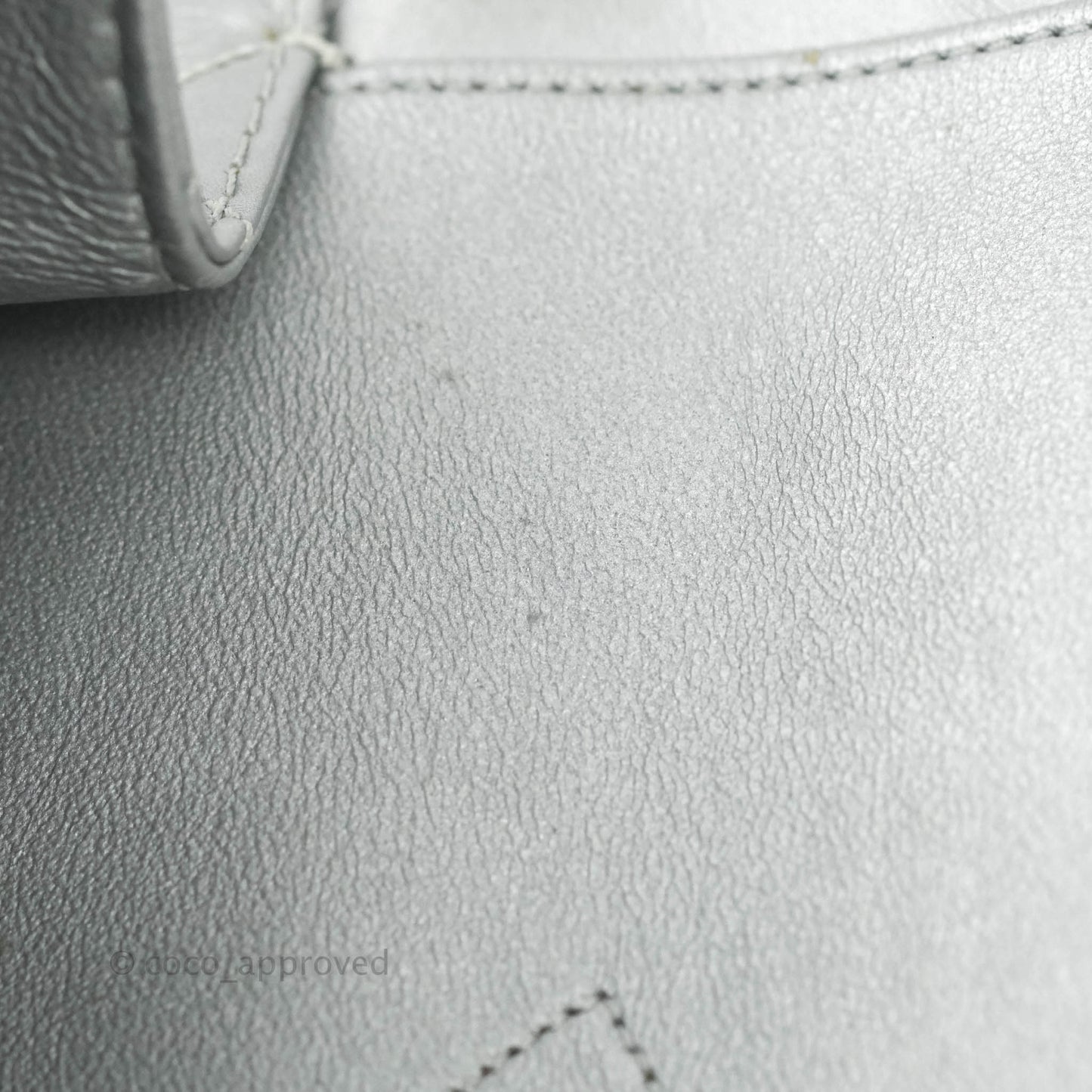 Chanel Reissue 227 Quilted Aged Calfskin Silver Ruthenium Hardware