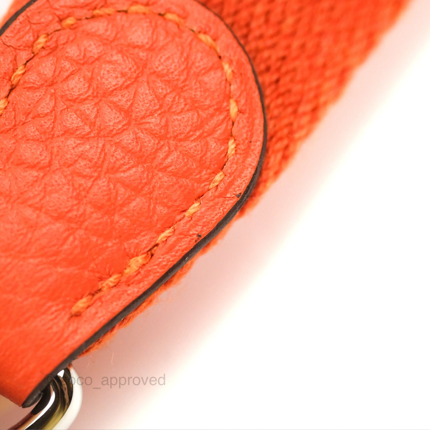 Hermès Mini Evelyne 16 Feu Clemence Palladium Hardware