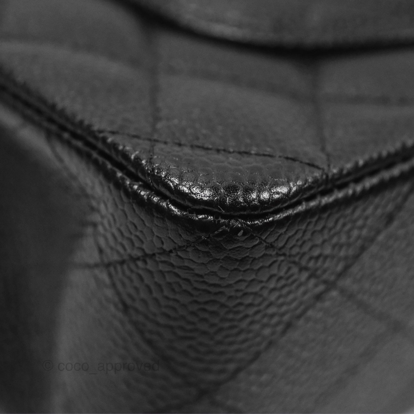 Chanel Small Classic Quilted Flap Black Caviar Silver Hardware