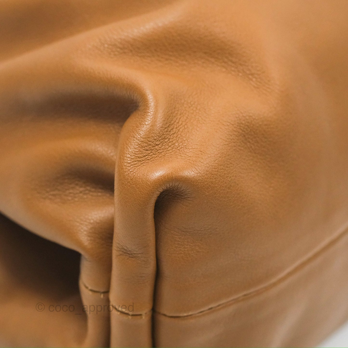 Bottega Veneta The Pouch Camel Butter Calfskin