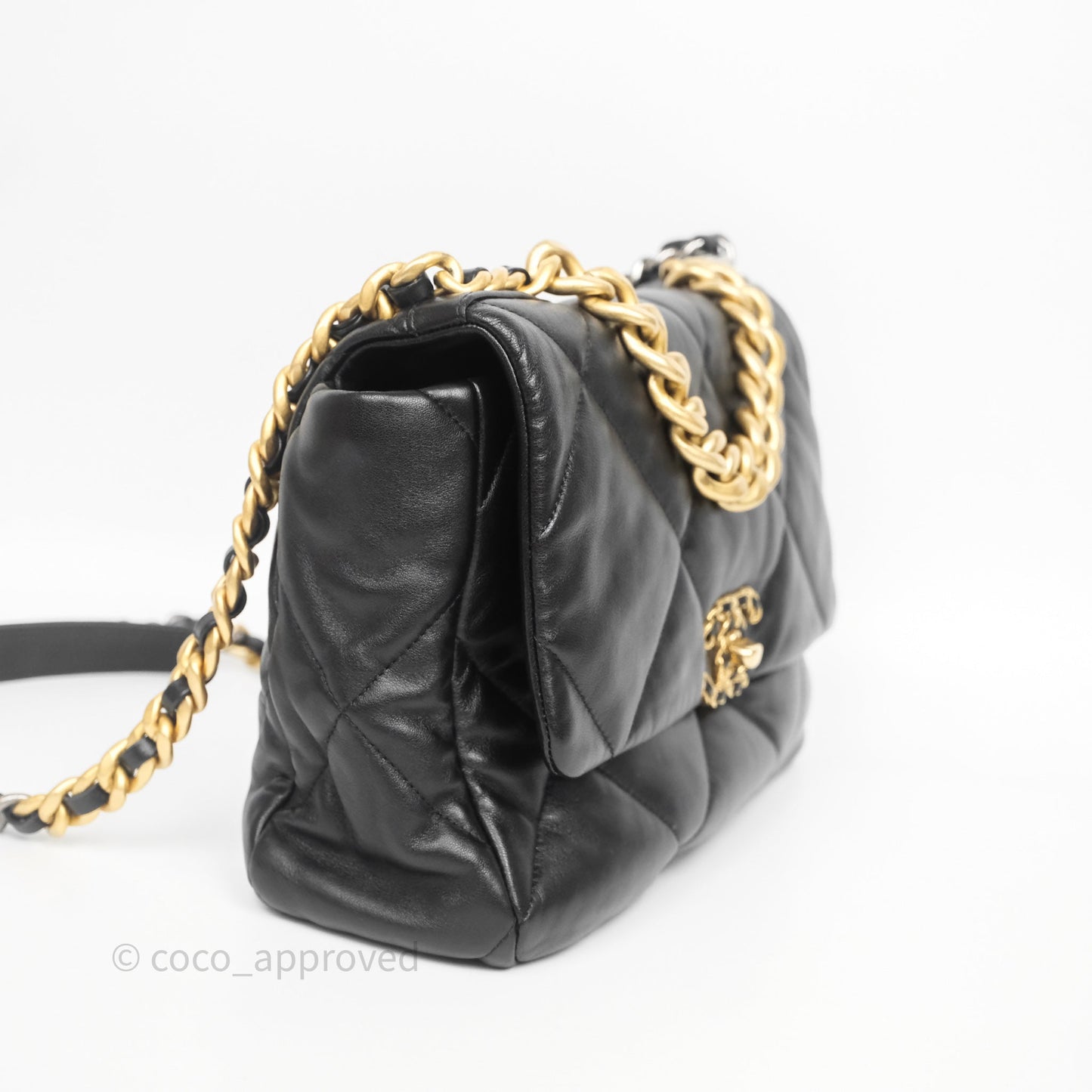 Chanel 19 Medium Black Mixed Hardware