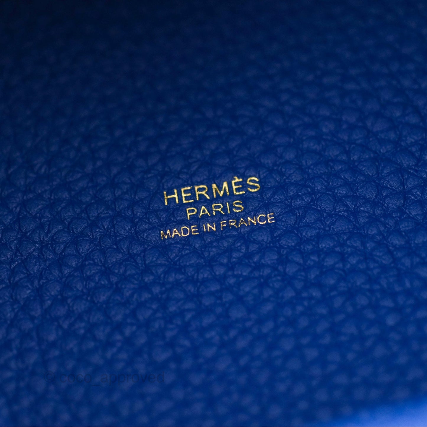 Hermès Picotin Lock 18 Bleu Royal Taurillon Clemence Gold Hardware