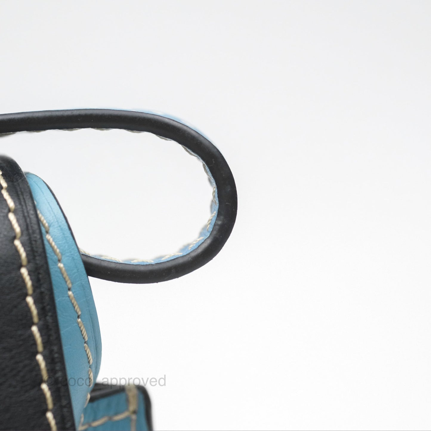 Loewe Small Gate Bag Smooth Calfskin in Black and Blue