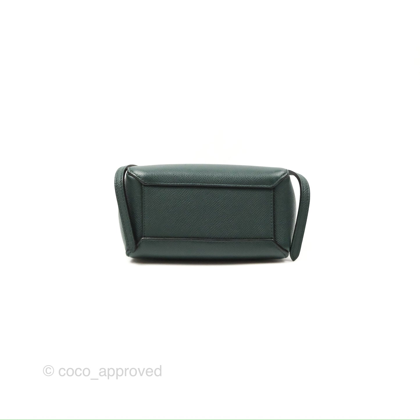 Celine Pico Belt Bag Amazone Green Grained Calfskin Gold Hardware