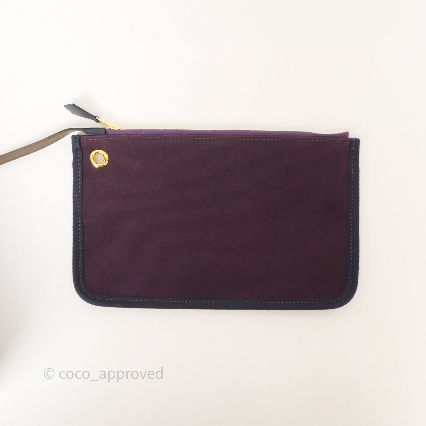 Hermès Herbag Zip 31 Retourne Cassis Bleu Indigo
