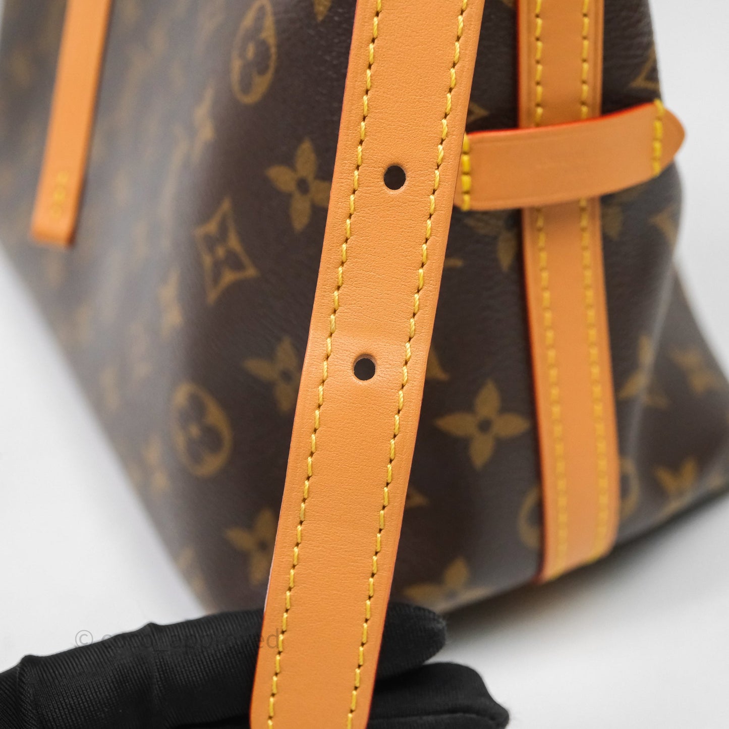 Louis Vuitton Carry All PM Shoulder Bag Monogram Canvas