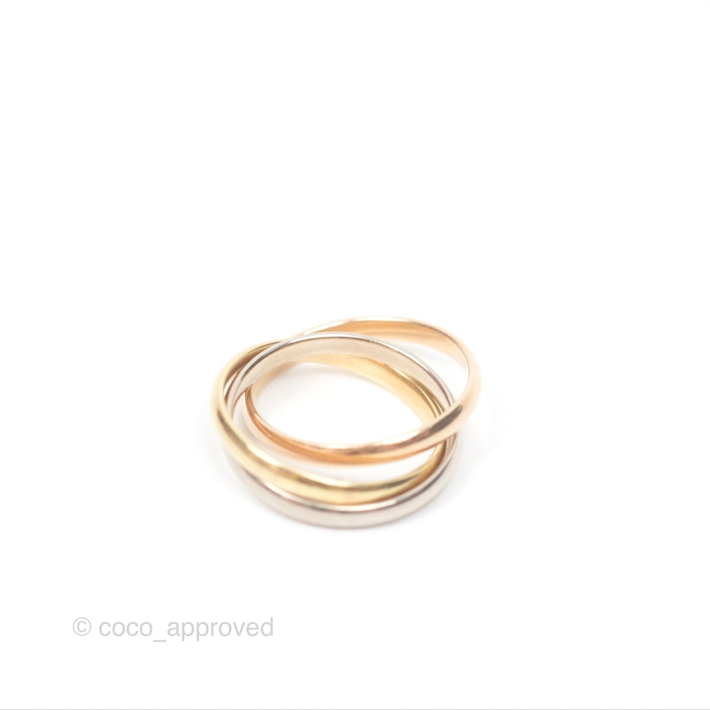 Cartier Trinity Ring White Gold/ Yellow Gold/ Rose Gold