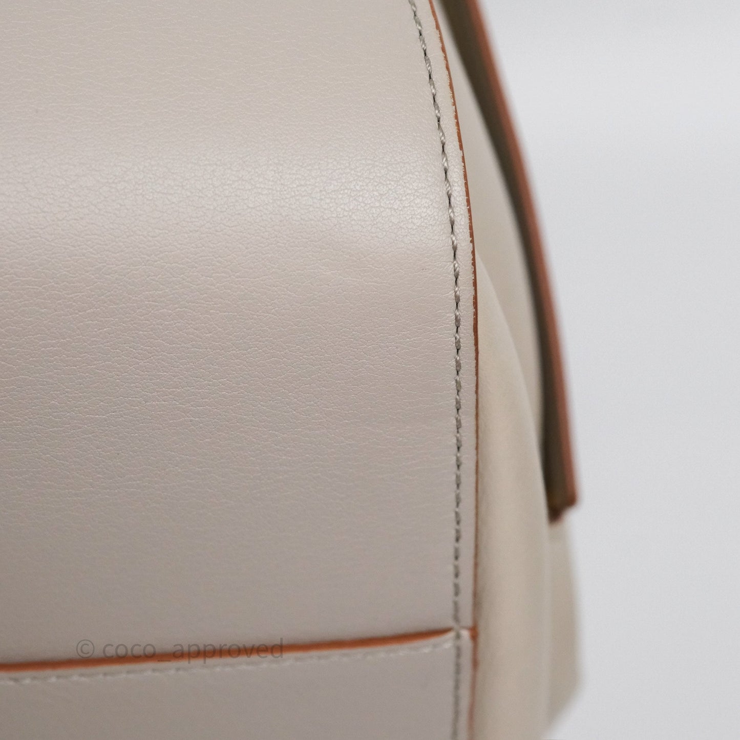 Loewe Small Hammock Shoulder Bag Calfskin Light Grey/Beige