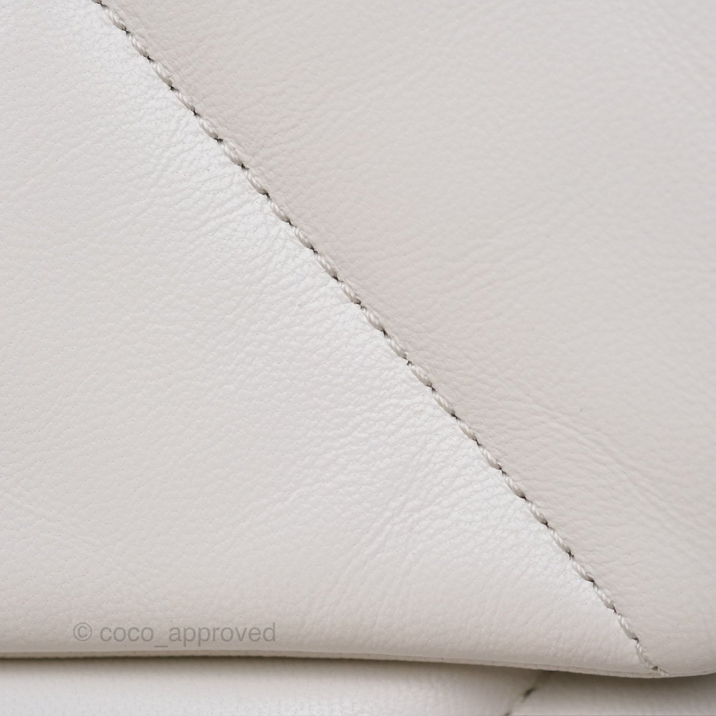 Chanel 19 Small White Mixed Hardware