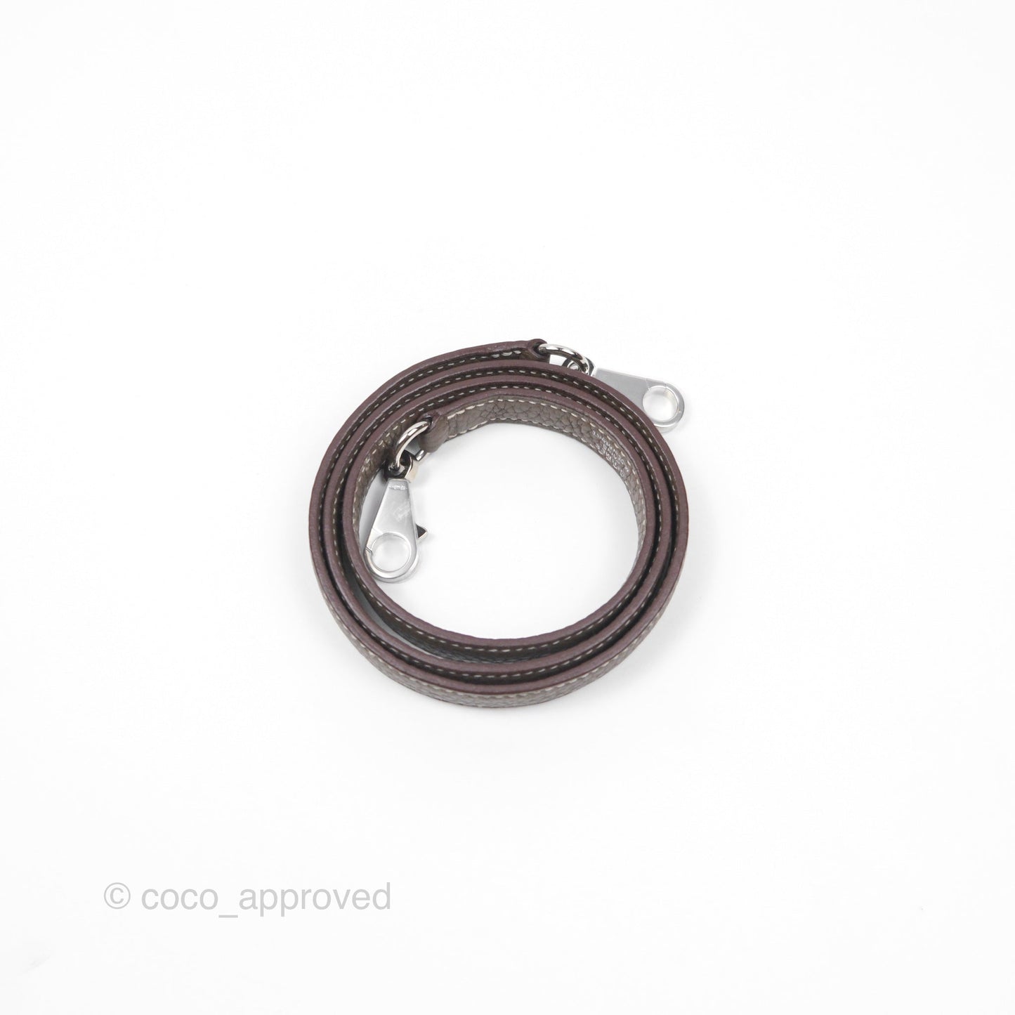 Hermès Kelly 28 Retourne Etoupe 18 Clemence Palladium Hardware
