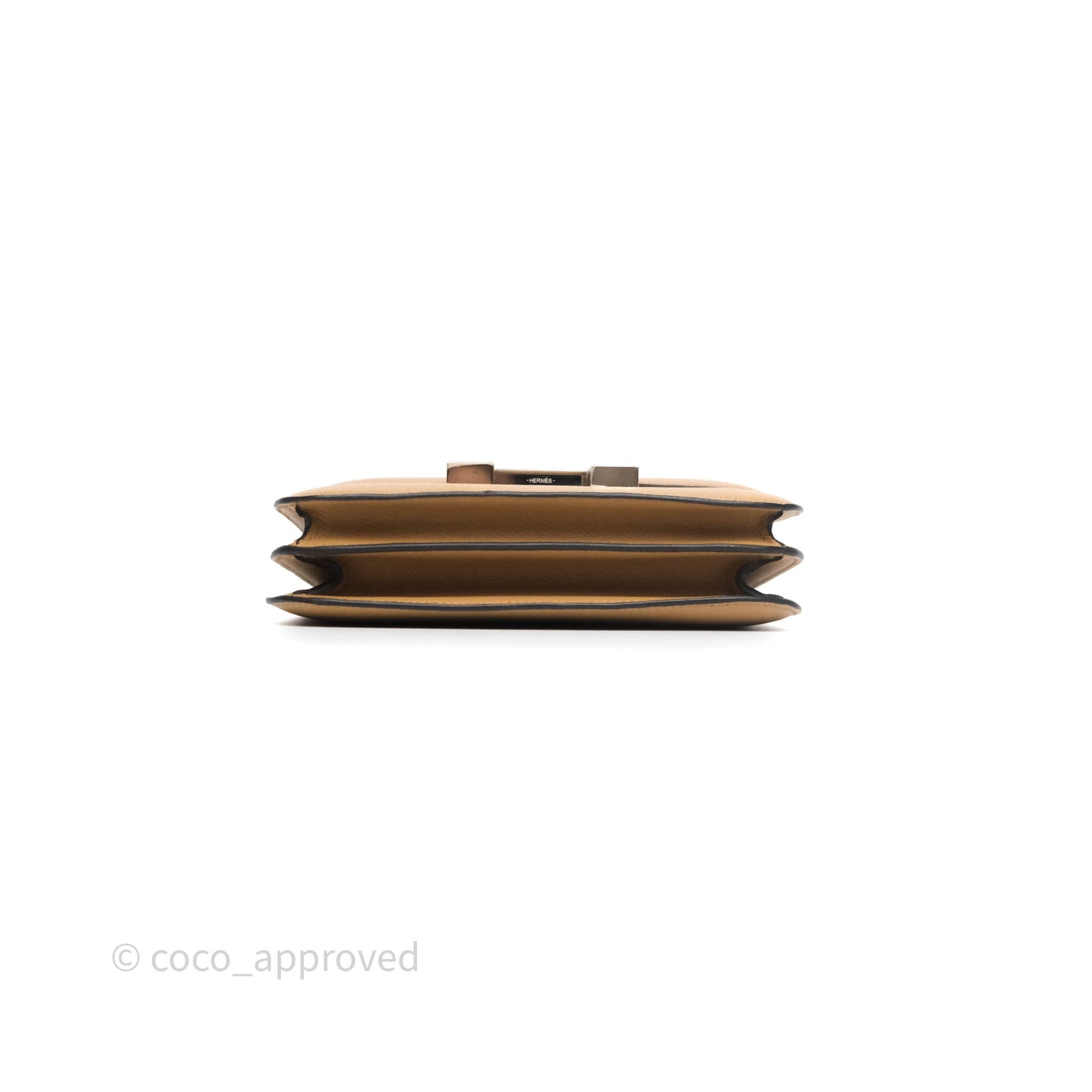 Hermès Constance Mini 18cm Chai 0M Epsom Palladium Hardware