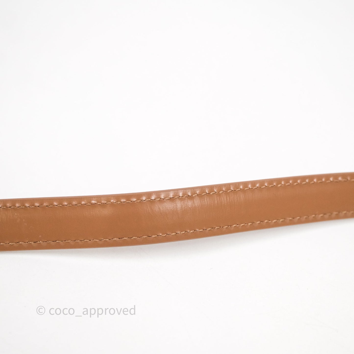 Celine Teen Triomphe Bag Shiny Calfskin Brown