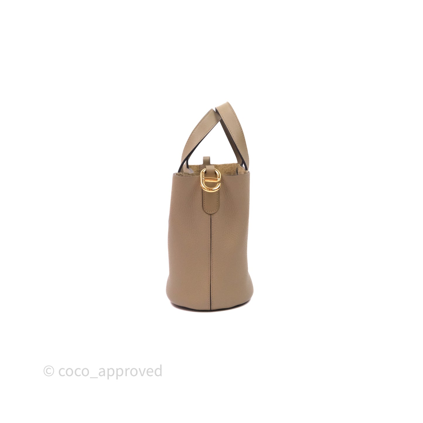 Hermès In-The-Loop 18 Beige Marfa 8Q Clemence Gold Hardware