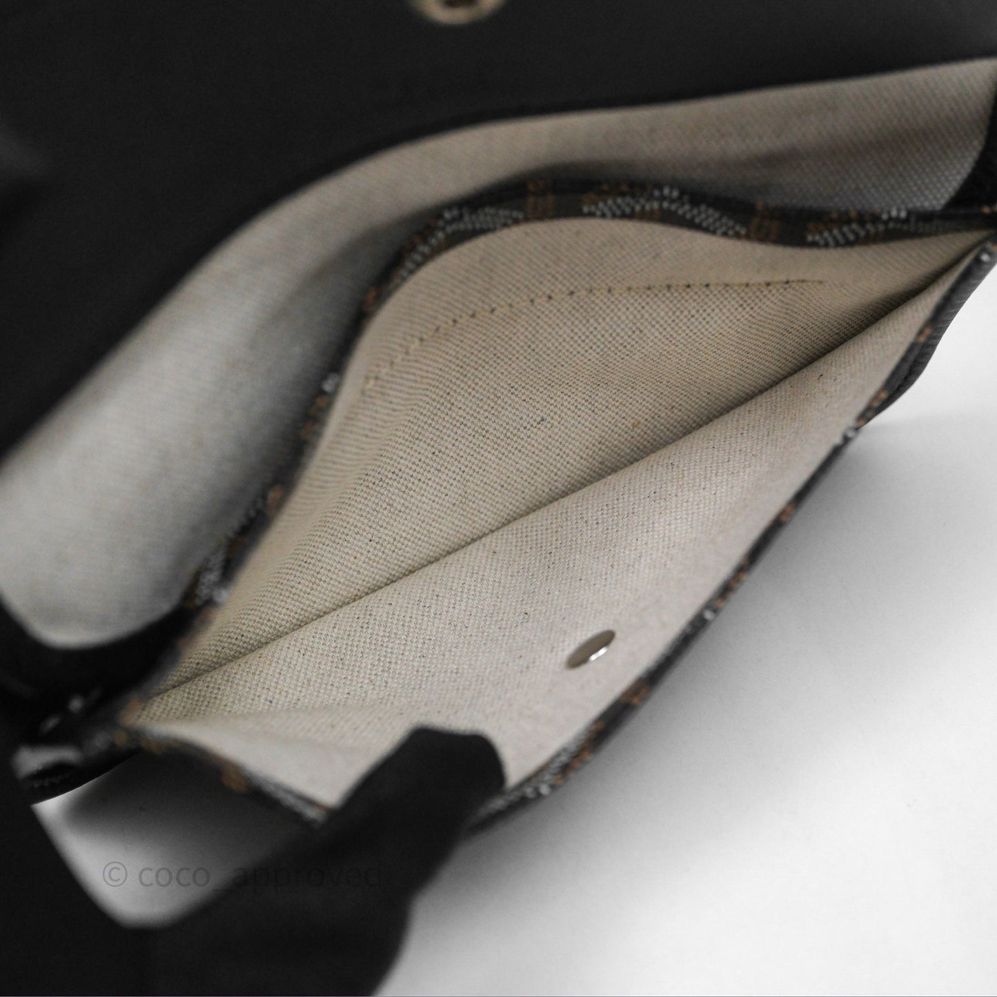 Goyard St Louis Tote PM Black
