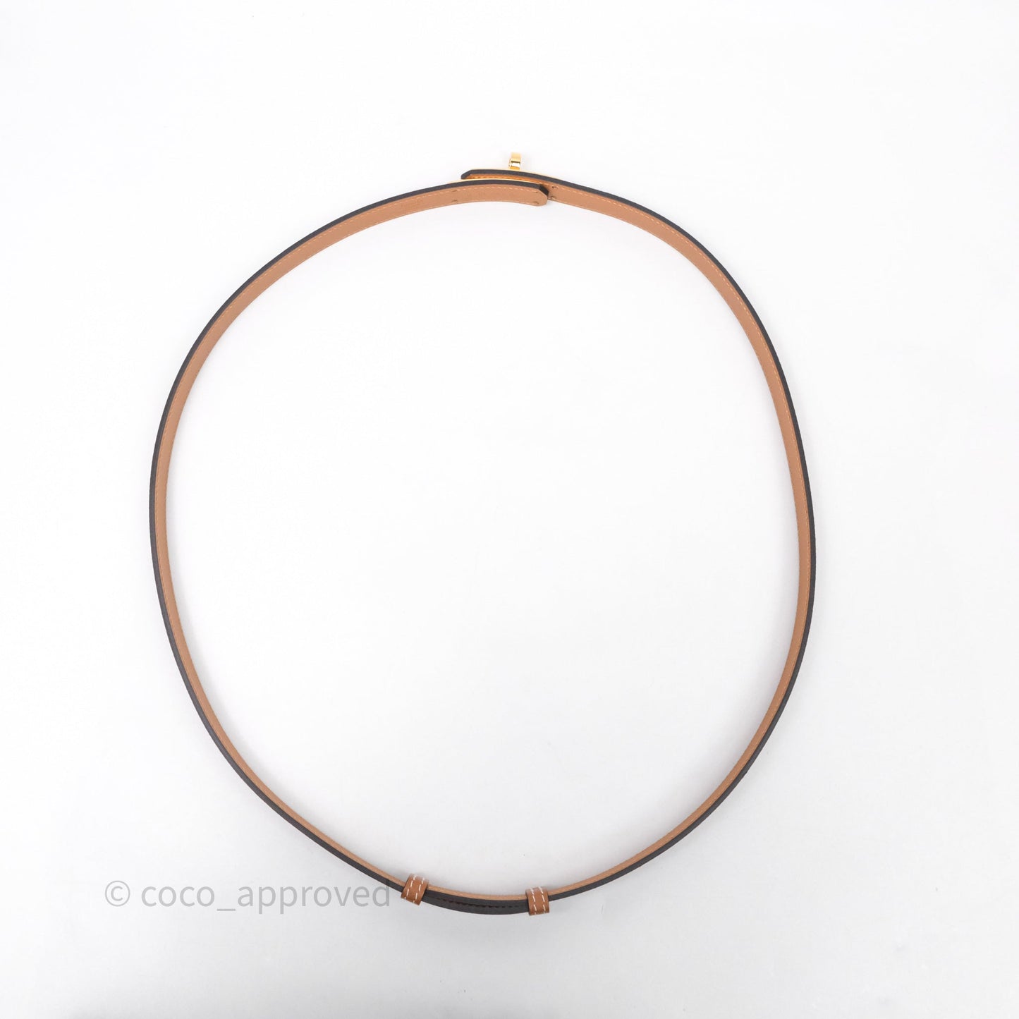 Hermès Kelly Buckle Belt Gold Epsom Gold Hardware