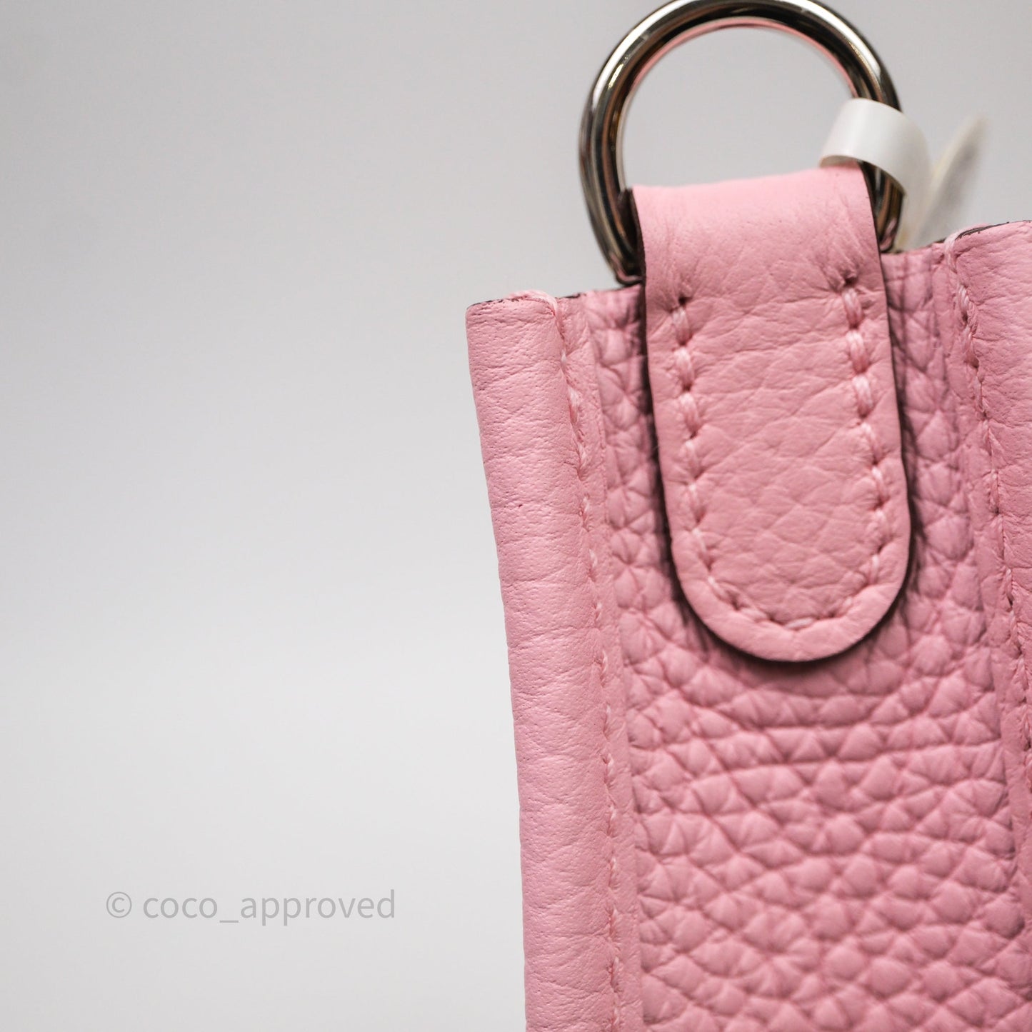 Hermès Mini Evelyne 16 Amazone Rose Sakura 3Q Palladium Hardware