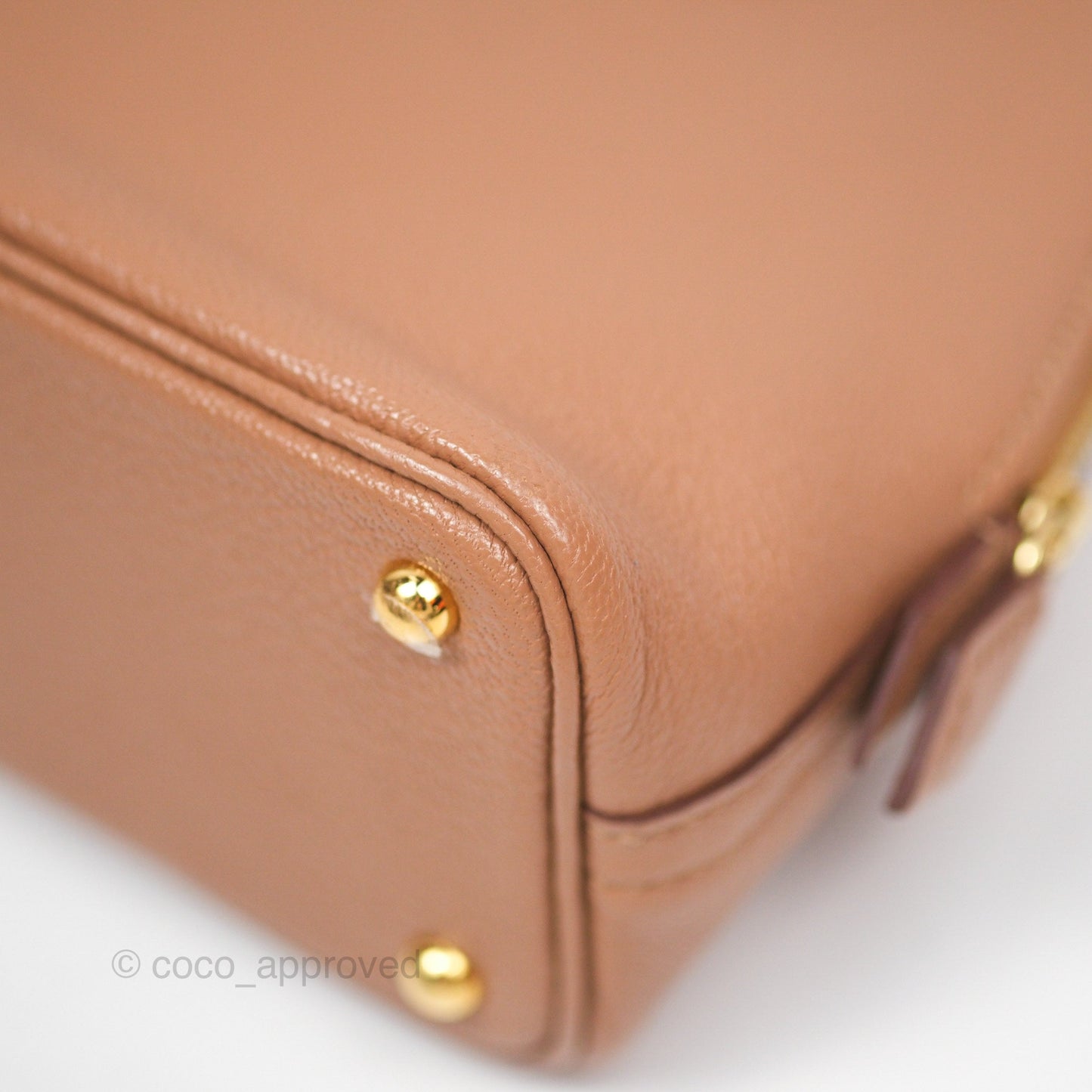 Hermès Bolide Mini 1923 Quebracho 2J Chevre Mysore Gold Hardware