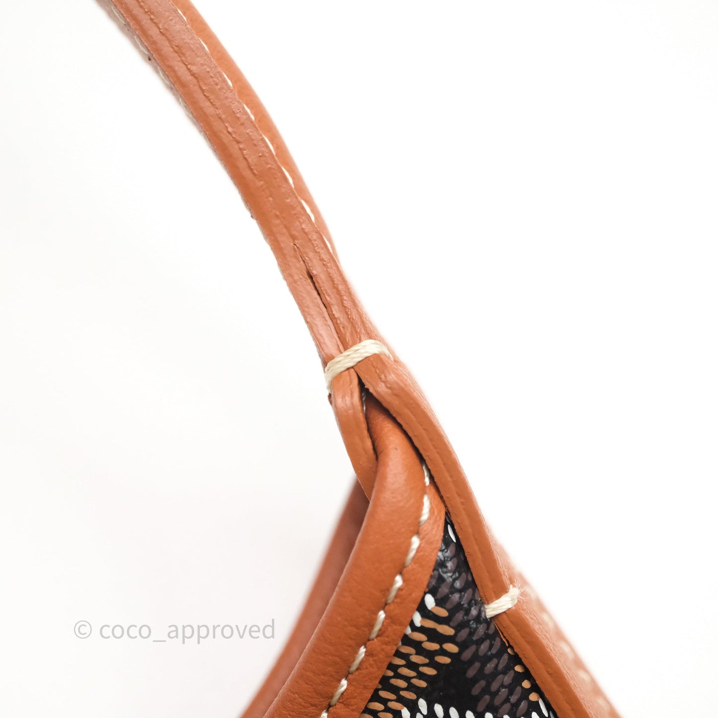 Goyard Bohème Hobo Bag Black & Tan