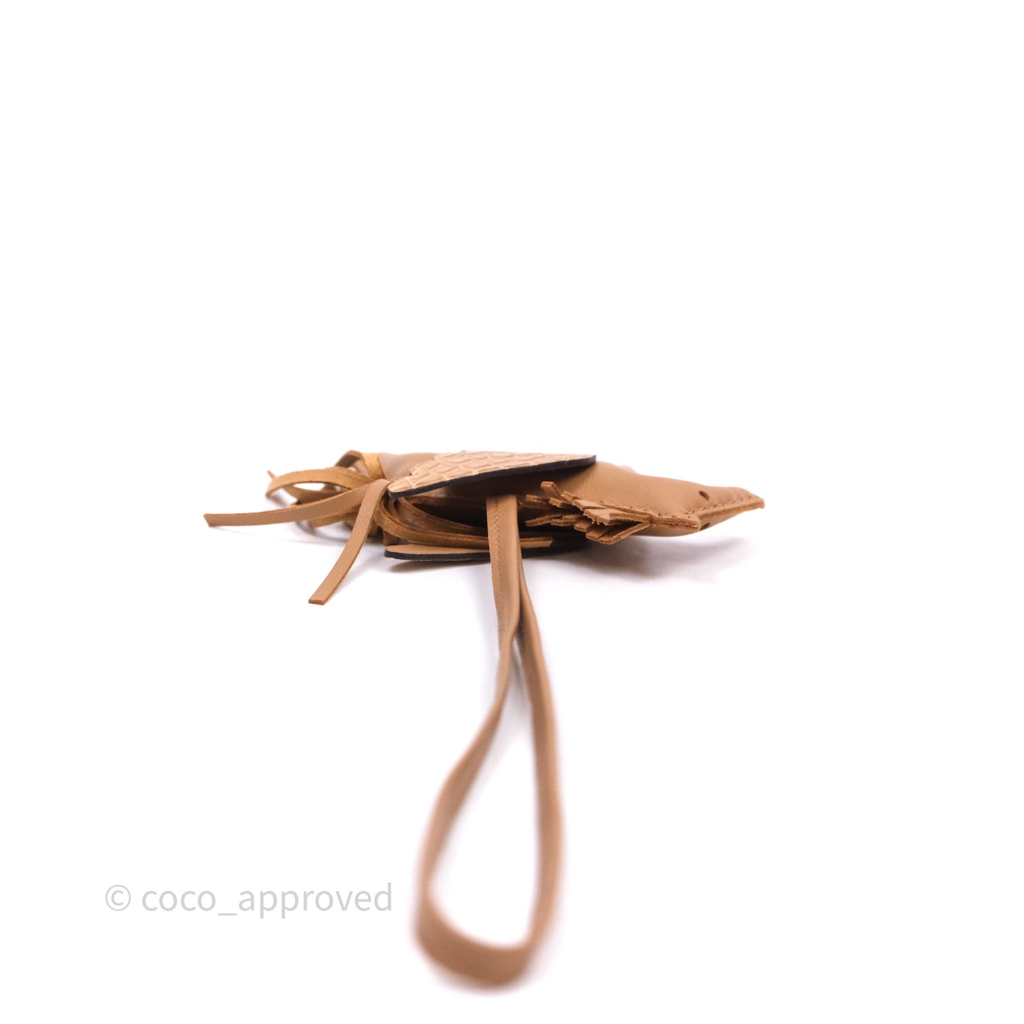 Hermès Rodeo Pegase Touch PM Bag Charm Chai