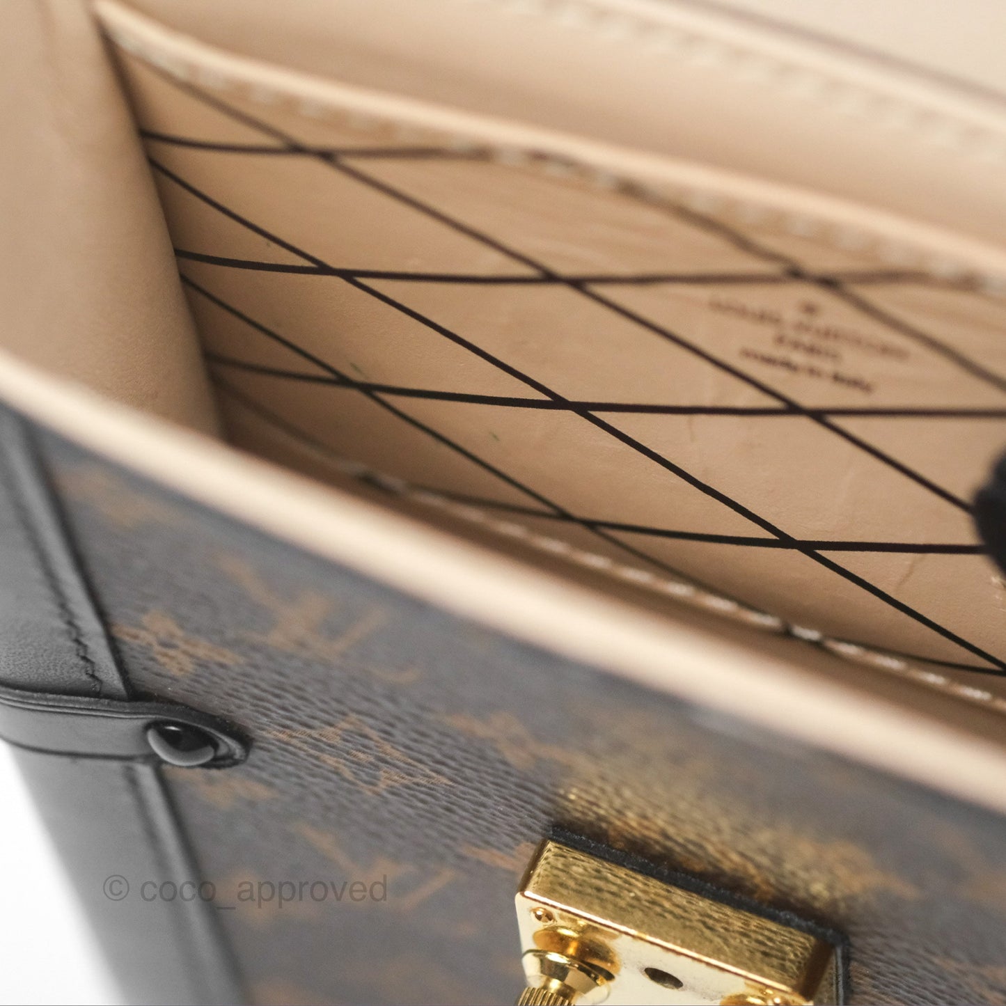 Louis Vuitton Monogram Vertical Trunk Pochette