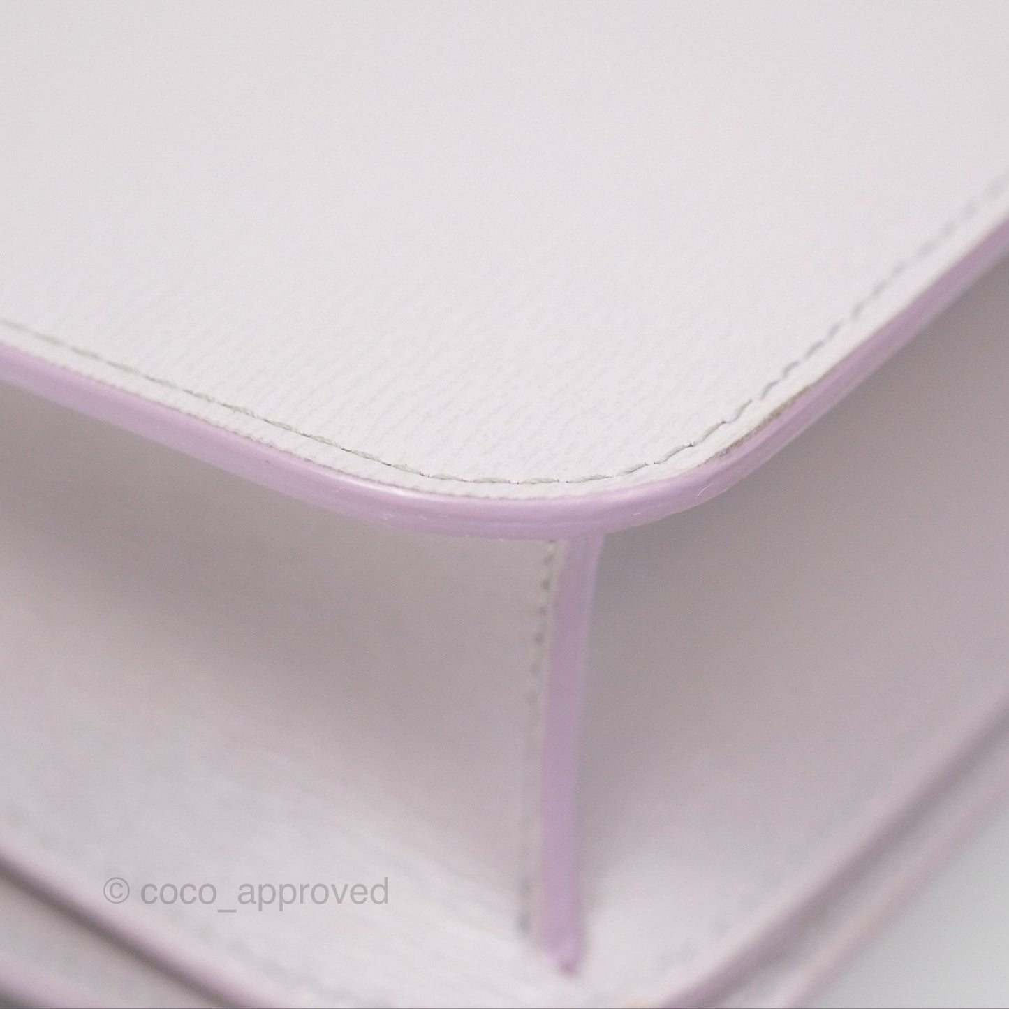 Celine Teen Classic Box Flap Lavender Grey Liege Calfskin