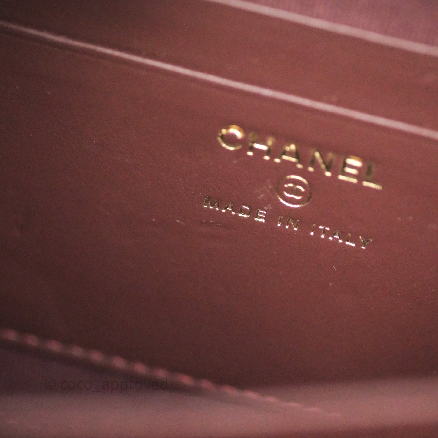 Chanel Quilted Camera Case Black Caviar Gold Hardware