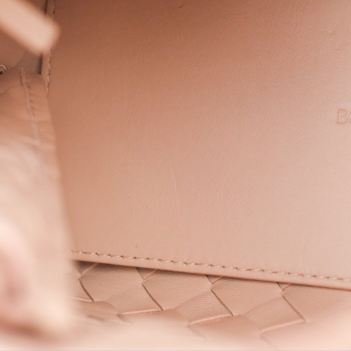 Bottega Veneta Small Andiamo Bag Lotus Intrecciato Lambskin