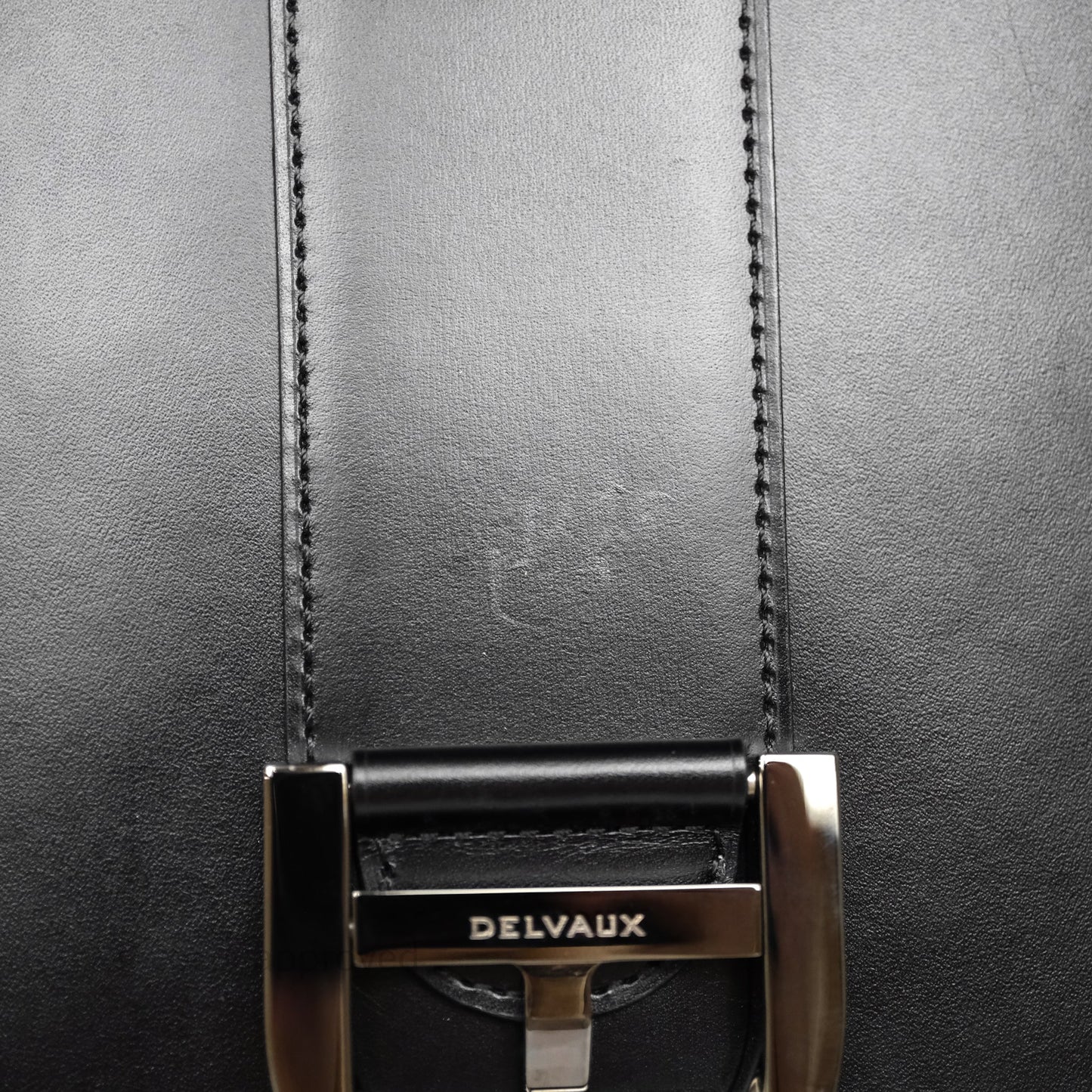 Delvaux Brillant MM Calfskin Black