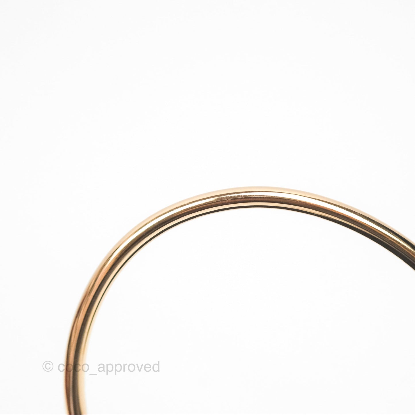 Cartier Small Juste Un Clou Bracelet Rose Gold Size 15