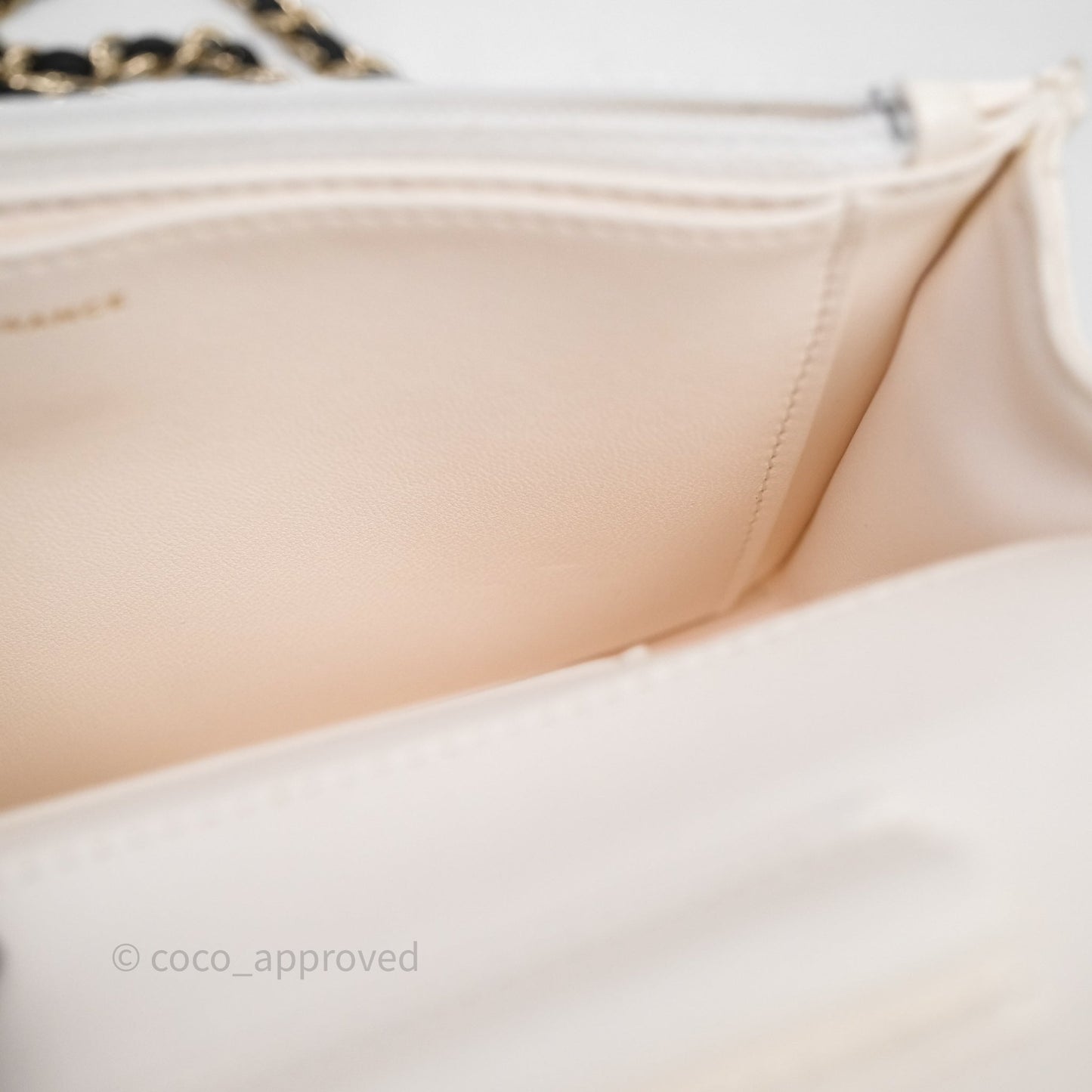 Chanel Quilted Book Wallet on Chain WOC Black Lambskin Gold Hardware