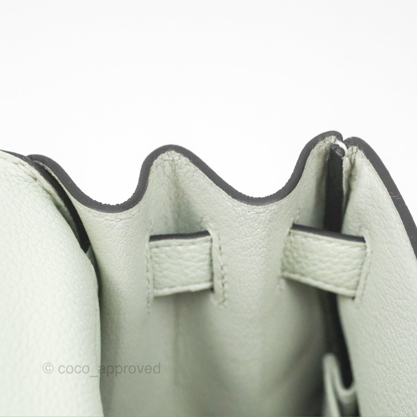 Hermès Kelly II 28 Retourne Togo Gris Neve Gold Hardware