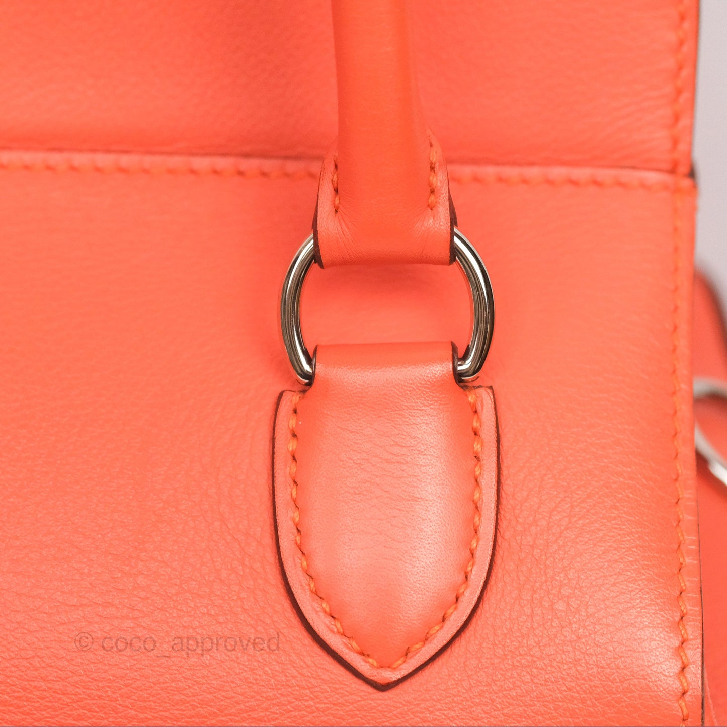 Hermès ToolBox 20 Mangue Evercolor Palladium Hardware