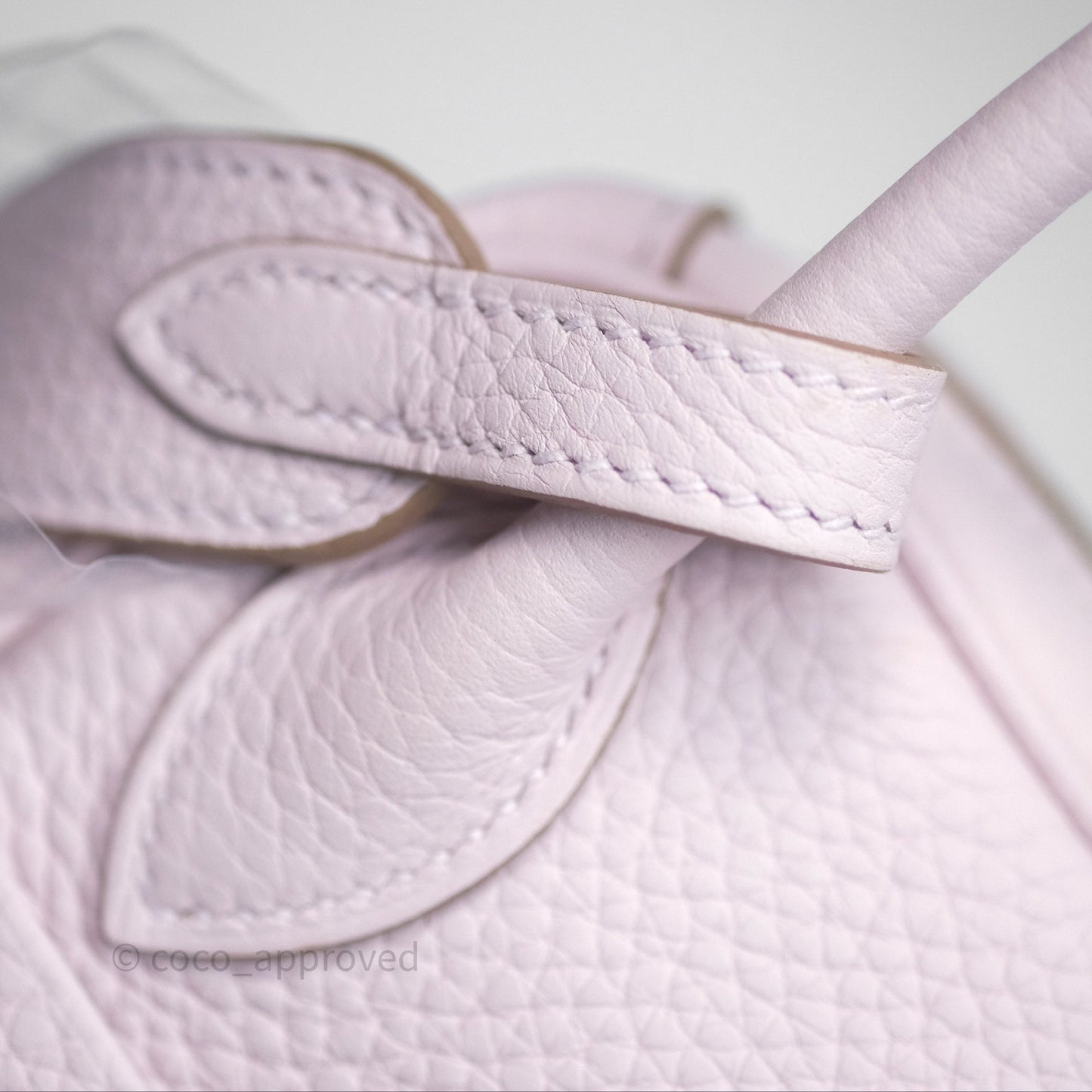 Hermès Lindy 26 Mauve Pale 09 Clemence Palladium Hardware
