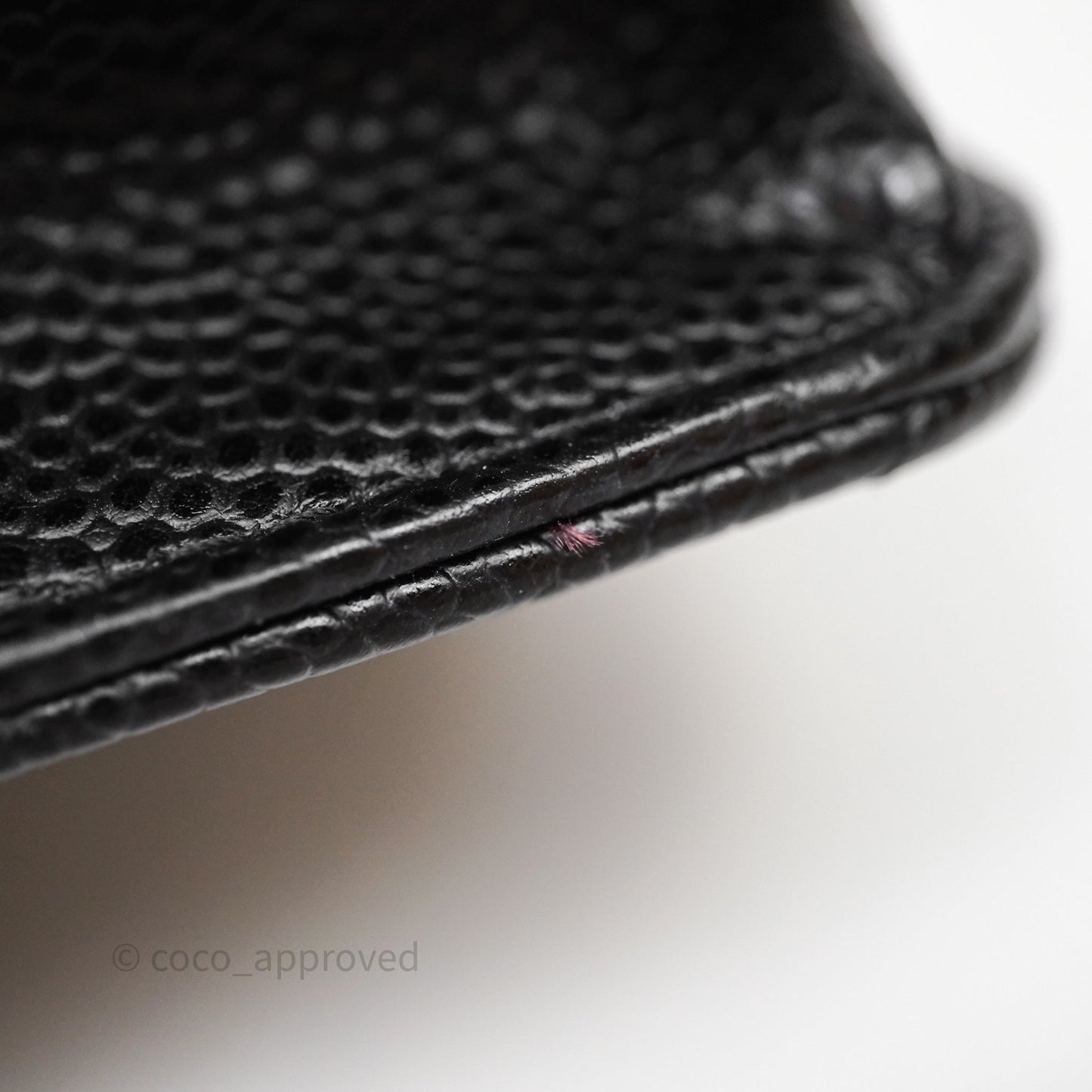 Chanel Quilted WOC Black Caviar Gold Hardware