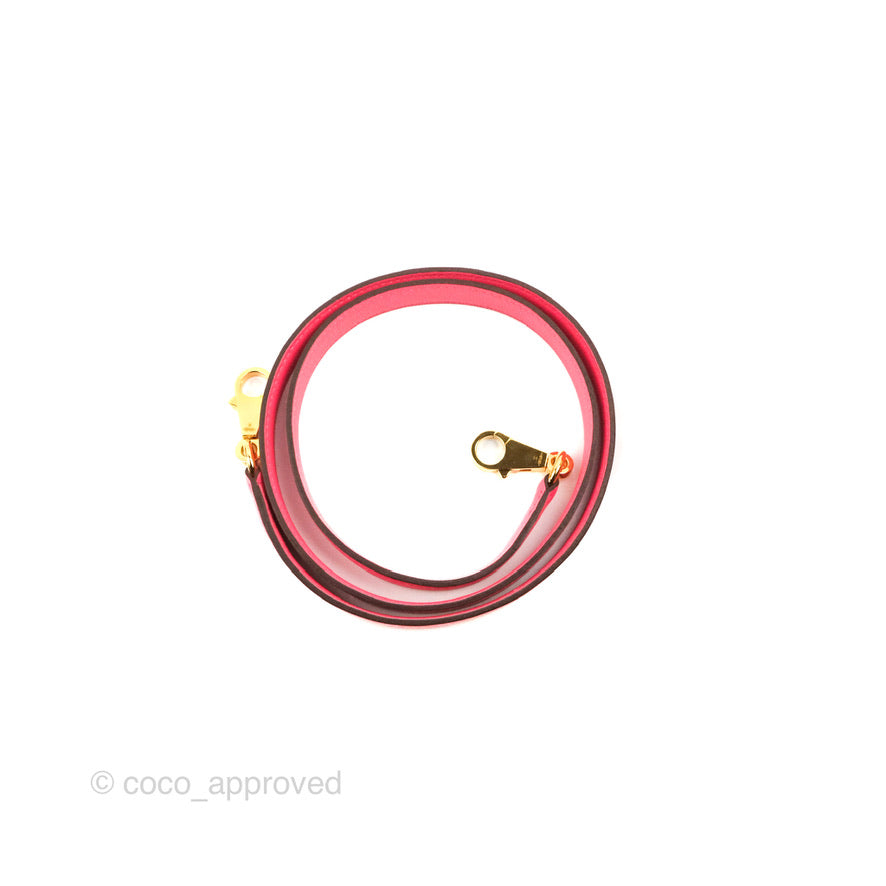Hermès Retourne Kelly 25 Veau Swift Rose Azalee Gold Hardware
