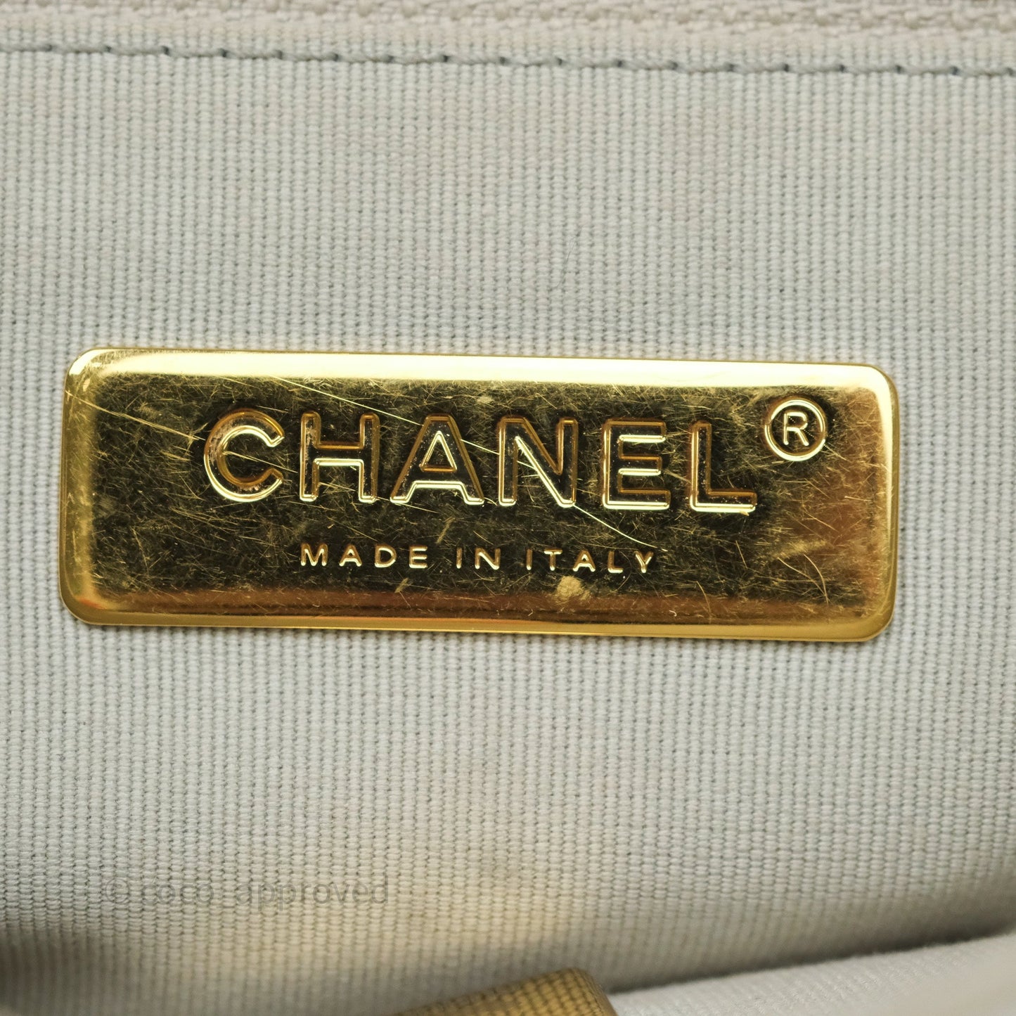 Chanel 19 Small Sage Grey Mixed Hardware