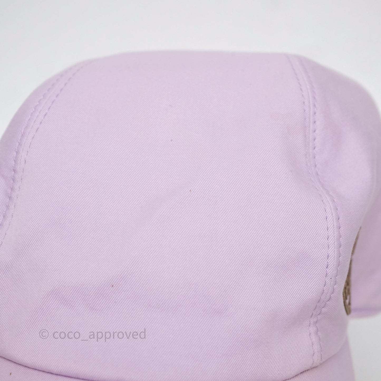 Hermes Miles H Circle Cap Lilas Purple