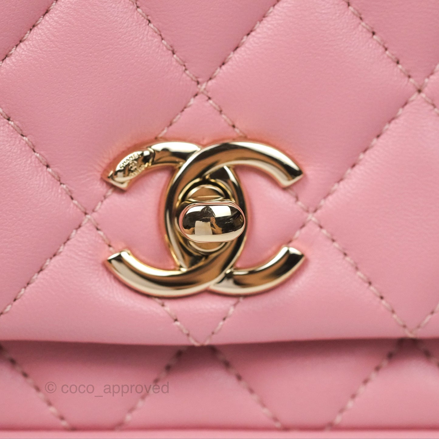 Chanel Citizen Chic Flap Bag Pink Lambskin Gold Hardware