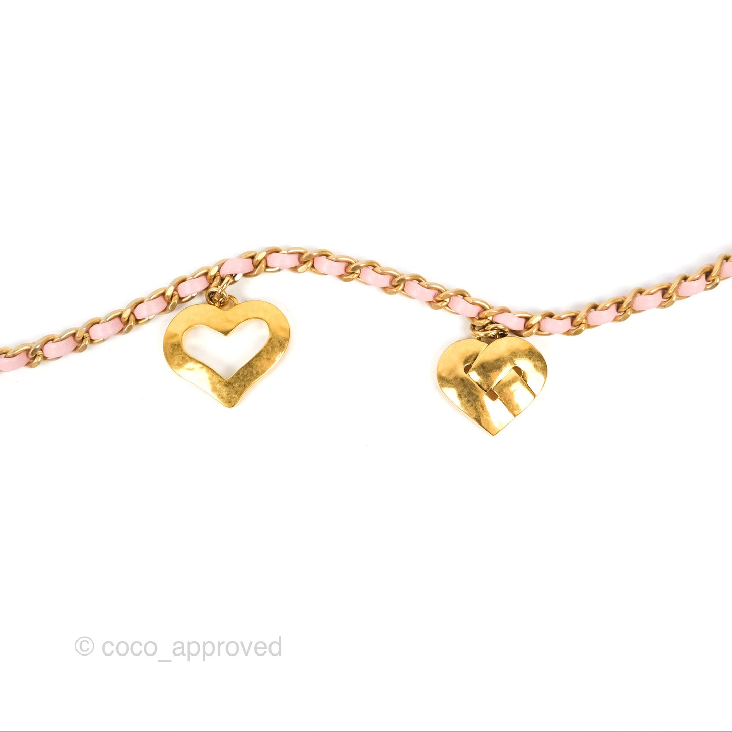 Chanel Mini Flap Bag With Heart CC Charm Pink Lambskin Aged Gold Hardware