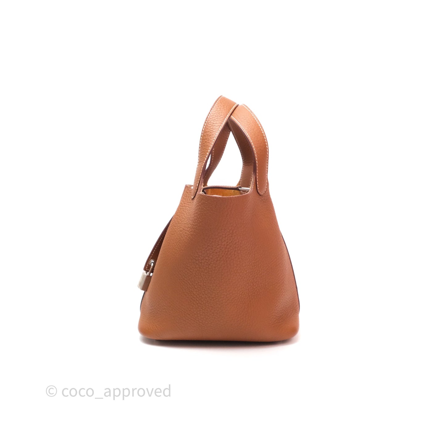 Hermès Picotin Lock 18 Gold 37 Clemence Palladium Hardware