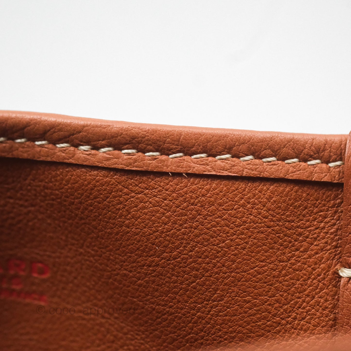 Goyard Anjou Mini Bag Goyardine Canvas Black/ Tan