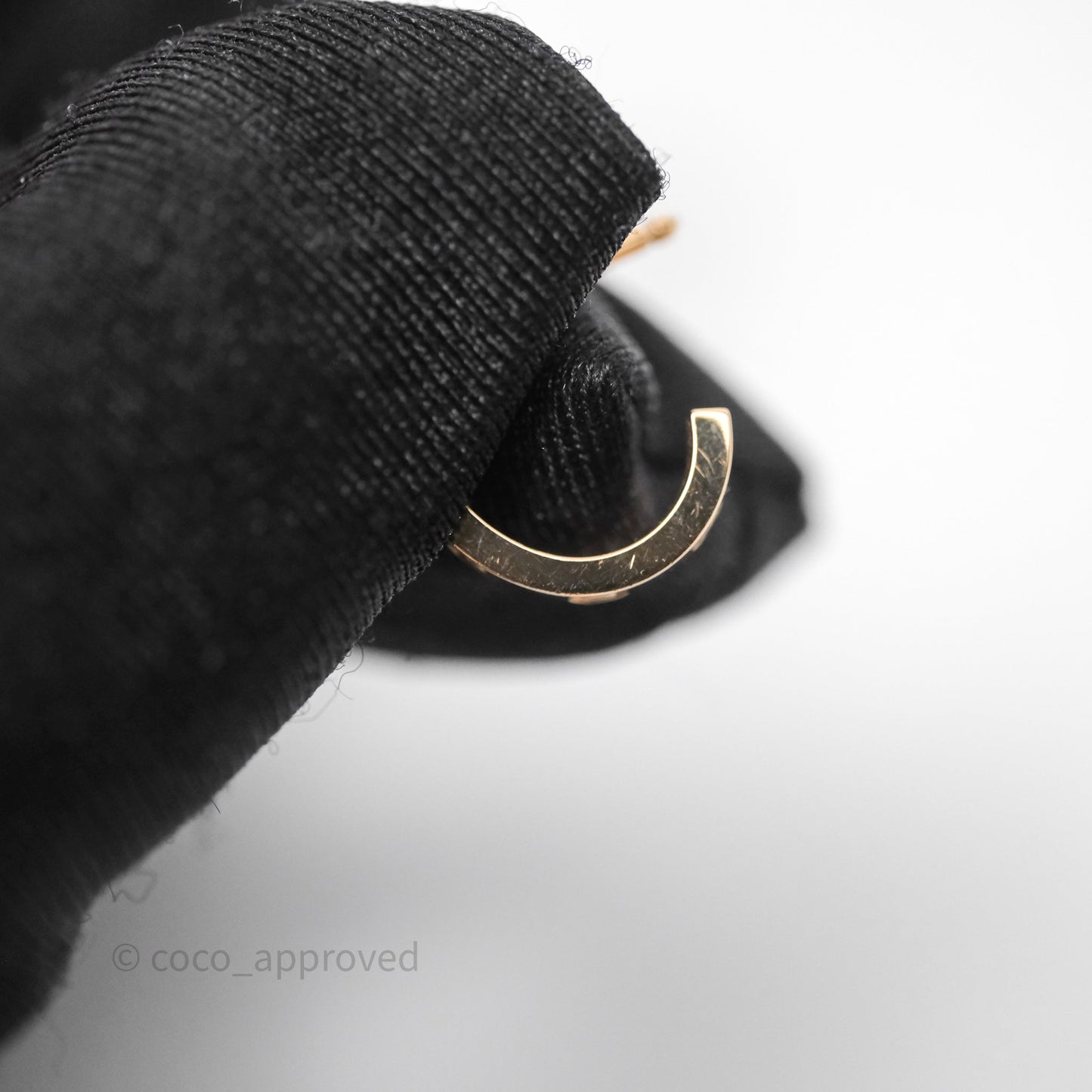 Cartier Love Hoop Earrings Smal Model Rose Gold